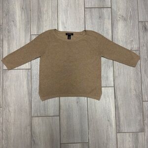 White House Black Market Tan Sweater – Size Small